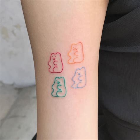 Unlocking the Mystery: Gummy Bear Tattoo Symbolism Explained